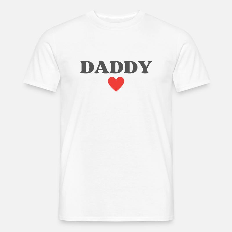 Best Daddy ever - Männer T-Shirt - Weiß
