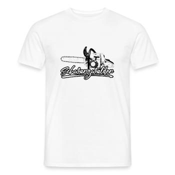 Schwarzwälder Heimat Bollenhut Kuckuck - Männer T-Shirt - Weiß - Vorne - AI Model Male 178 dark (178cm)