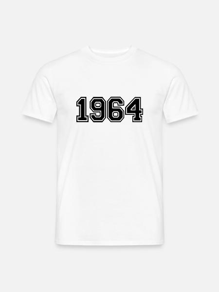 1964 - Männer T-Shirt - Weiß