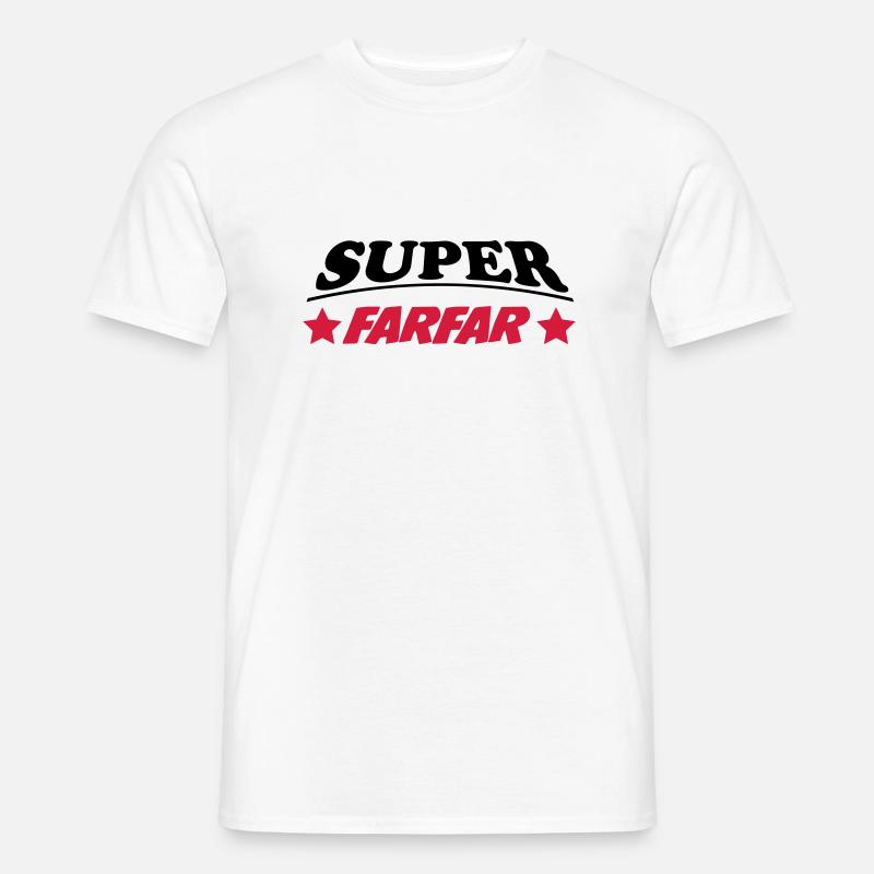 Super farfar 111 - T-shirt homme - blanc