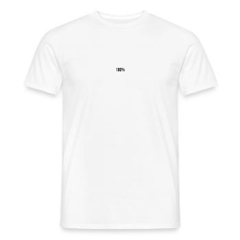 Cadeau de sport père ami copine gardien de but - T-shirt homme - blanc - Devant - AI Model Male 178 dark (178cm)
