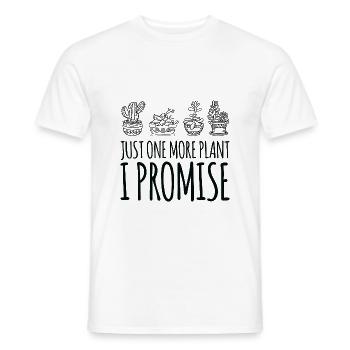 Gardener Gardener - Just one more plans I promise - Men's T-Shirt - white - Front - AI Model Male 178 dark (178cm)