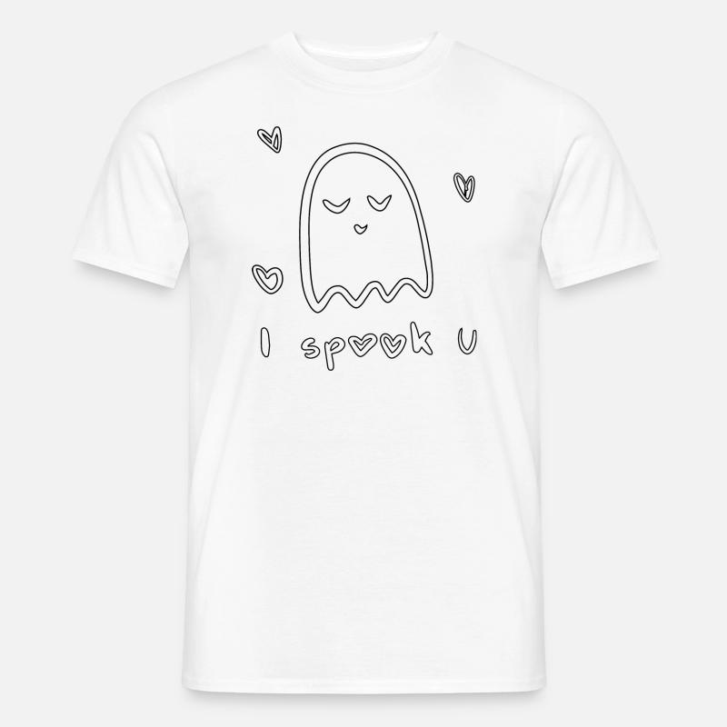Spook - Männer T-Shirt - Weiß