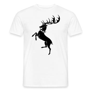 Coat of thrones - Männer T-Shirt - Weiß - Vorne - AI Model Male 178 dark (178cm)