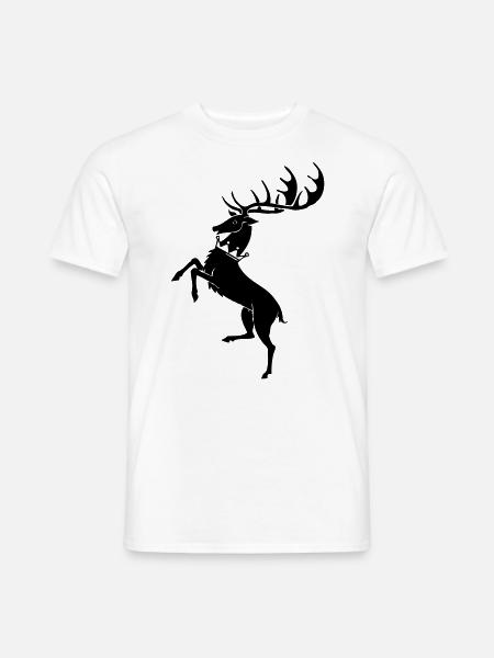 Coat of thrones - Männer T-Shirt - Weiß