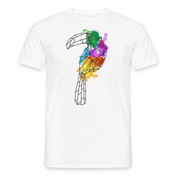 Toucan Special Design - Gift - Men's T-Shirt - white - Front - AI Model Male 178 dark (178cm)