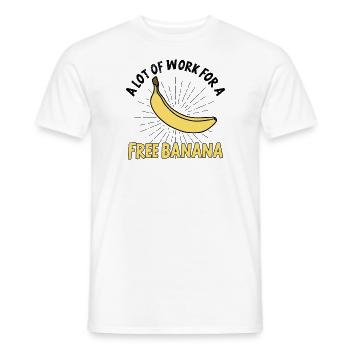 Coureurs de marathon en course semi-marathon - T-shirt homme - blanc - Devant - AI Model Male 178 dark (178cm)