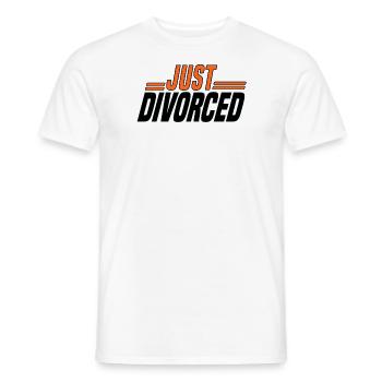 Scheidung Trennung Ehe Ex Scheidungsparty - Männer T-Shirt - Weiß - Vorne - AI Model Male 178 dark (178cm)