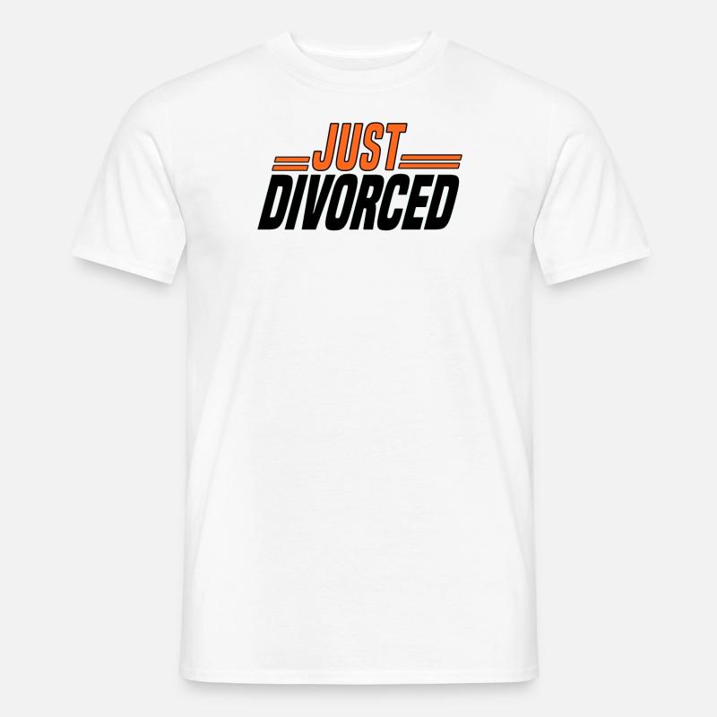 Scheidung Trennung Ehe Ex Scheidungsparty - Männer T-Shirt - Weiß