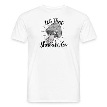 Cueilleur de champignons Chasseurs de champignons Amateurs de champignons Champignons Ferme de champignons - T-shirt homme - blanc - Devant - AI Model Male 178 dark (178cm)
