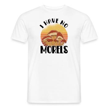 Cueilleur de champignons Chasseurs de champignons Amateurs de champignons Champignons Ferme de champignons - T-shirt homme - blanc - Devant - AI Model Male 178 dark (178cm)