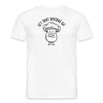 Cueilleur de champignons Chasseurs de champignons Amateurs de champignons Champignons Ferme de champignons - T-shirt homme - blanc - Devant - AI Model Male 178 dark (178cm)