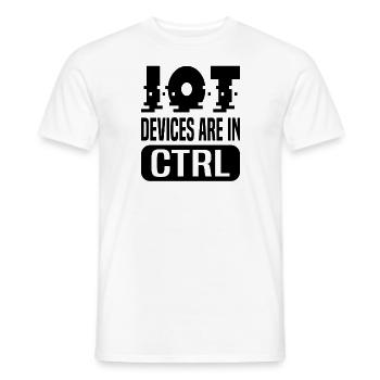 Internet Of Things IOT Programmierer Admin IT - Männer T-Shirt - Weiß - Vorne - AI Model Male 178 dark (178cm)