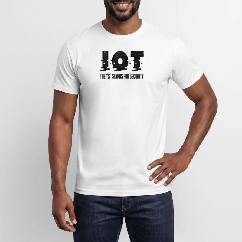 Internet Of Things IOT Programmierer Admin IT Männer T-Shirt