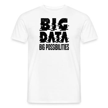 Internet Des Objets IOT Programmeur Admin IT - T-shirt homme - blanc - Devant - AI Model Male 178 dark (178cm)