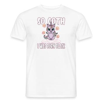 Satan Beelzebub Teufel Gothic Pentagram Mystisch - Männer T-Shirt - Weiß - Vorne - AI Model Male 178 dark (178cm)