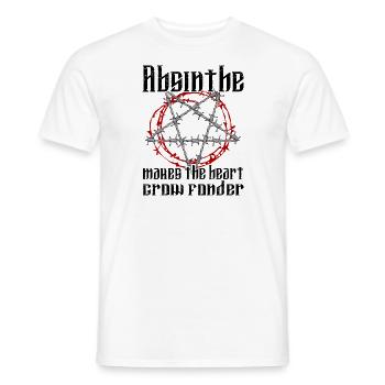 Satan Beelzebub Teufel Gothic Pentagram Mystisch - Männer T-Shirt - Weiß - Vorne - AI Model Male 178 dark (178cm)