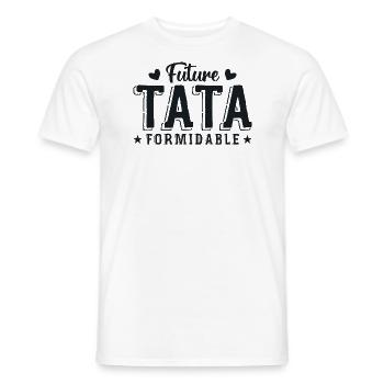 Future Tata Formidable - T-shirt homme - blanc - Devant - AI Model Male 178 dark (178cm)