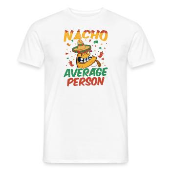 Nacho Salsa Dip Mexikanisch Mexiko Latino - Männer T-Shirt - Weiß - Vorne - AI Model Male 178 dark (178cm)