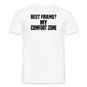 Misanthrope Antisocial Introvert - Men's T-Shirt - white - Front - AI Model Male 178 dark (178cm)
