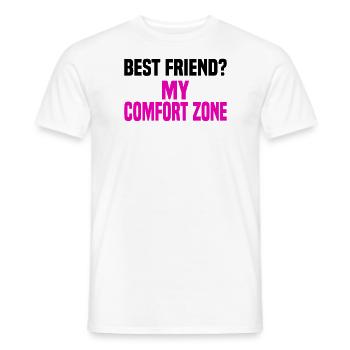 Misanthrope Antisocial Introvert - Men's T-Shirt - white - Front - AI Model Male 178 dark (178cm)