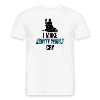 Ostéopathe Physiothérapeute Chiropracteur Masseur - T-shirt homme - blanc - Devant - AI Model Male 178 dark (178cm)