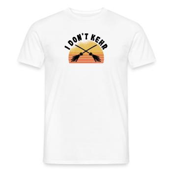 Kehrwoche Schwäbisch Schwabenland Denglisch Retro - Männer T-Shirt - Weiß - Vorne - AI Model Male 178 dark (178cm)