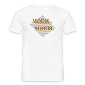 Moris Moris Vintage - Männer T-Shirt - Weiß - Vorne - AI Model Male 178 dark (178cm)