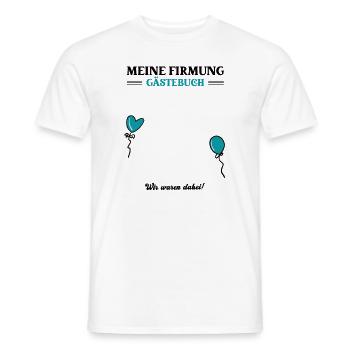 Firmung Gästebuch Firmungen Patenkinder Firmling - Männer T-Shirt - Weiß - Vorne - AI Model Male 178 dark (178cm)