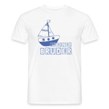 Kleiner Bruder - Männer T-Shirt - Weiß - Vorne - AI Model Male 178 dark (178cm)