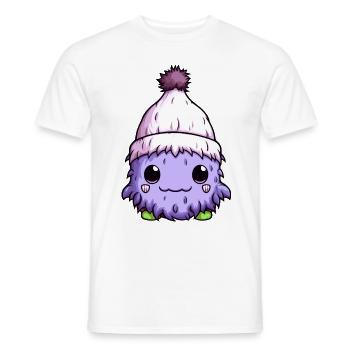Erkältung Winter Virus Comic - Männer T-Shirt - Weiß - Vorne - AI Model Male 178 dark (178cm)