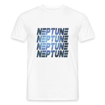 Neptune Design - Männer T-Shirt - Weiß - Vorne - AI Model Male 178 dark (178cm)