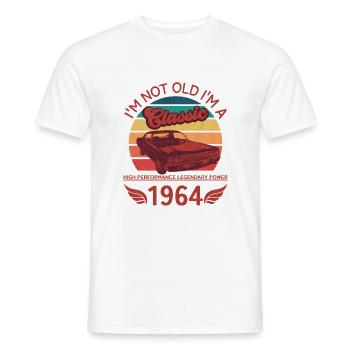 Je ne suis pas vieux je suis un classique - T-shirt homme - blanc - Devant - AI Model Male 178 dark (178cm)