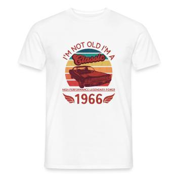 Je ne suis pas vieux je suis un classique - T-shirt homme - blanc - Devant - AI Model Male 178 dark (178cm)