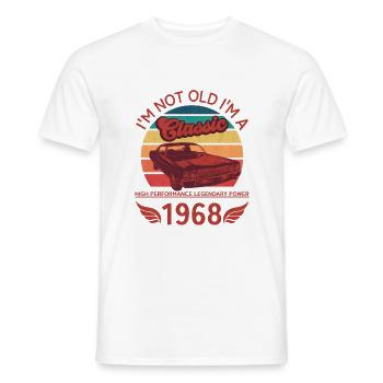 Je ne suis pas vieux je suis un classique - T-shirt homme - blanc - Devant - AI Model Male 178 dark (178cm)