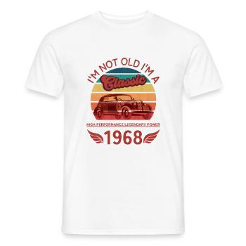 Ich bin nicht alt - Männer T-Shirt - Weiß - Vorne - AI Model Male 178 dark (178cm)