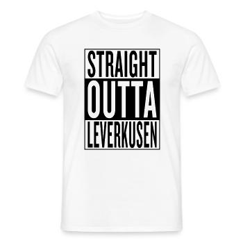 Leverkusen - Männer T-Shirt - Weiß - Vorne - AI Model Male 178 dark (178cm)