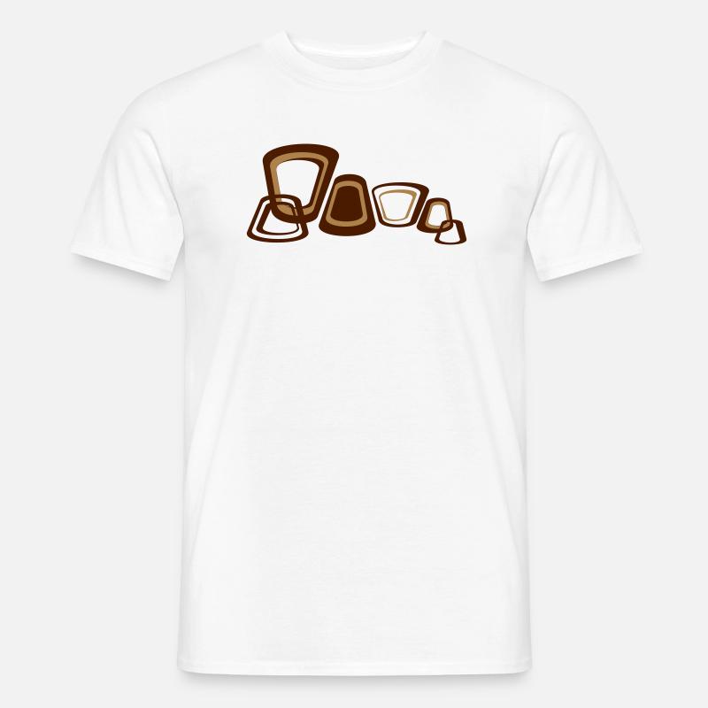 retromuster3 - Männer T-Shirt - Weiß