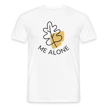 Leaf Me Alone - Männer T-Shirt - Weiß - Vorne - AI Model Male 178 dark (178cm)