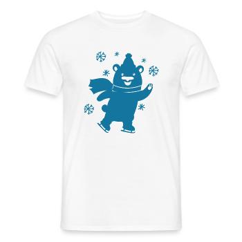 Ours - Panda Forêt Nature Liberté Sauvage - T-shirt homme - blanc - Devant - AI Model Male 178 dark (178cm)