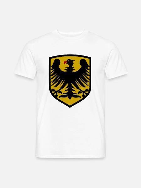 Die deutschen Fans - Männer T-Shirt - Weiß
