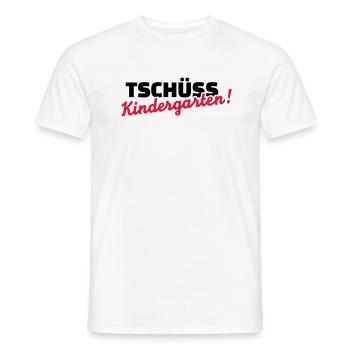 Einschulung - Männer T-Shirt - Weiß - Vorne - AI Model Male 178 dark (178cm)