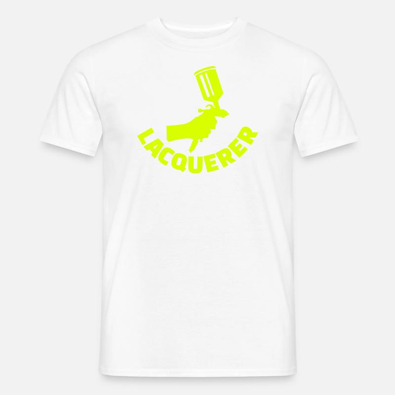 Lacquerer - Men’s T-shirt - white