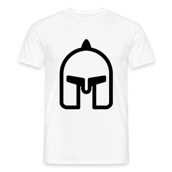 Sparta Spartanischer Krieger - Männer T-Shirt - Weiß - Vorne - AI Model Male 178 dark (178cm)