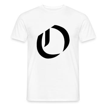 O - T-shirt homme - blanc - Devant - AI Model Male 178 dark (178cm)