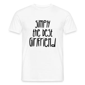 Amour / Saint Valentin / Coeur / Bébé / Love - T-shirt homme - blanc - Devant - AI Model Male 178 dark (178cm)