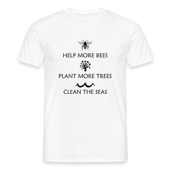 Funny Saying Funny Humor Gift Idea - Men's T-Shirt - white - Front - AI Model Male 178 dark (178cm)
