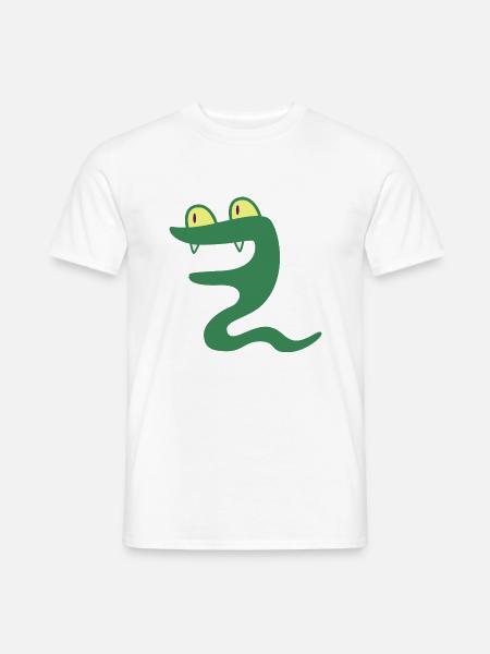Wildtiere - Männer T-Shirt - Weiß