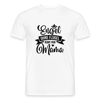 Mutter Spruch Geschenk Mama Muttertag - Männer T-Shirt - Weiß - Vorne - AI Model Male 178 dark (178cm)