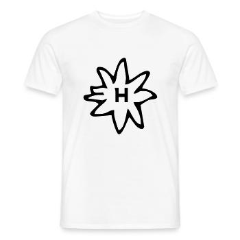 2541614 11268376 haflinger - Men's T-Shirt - white - Front - AI Model Male 178 dark (178cm)